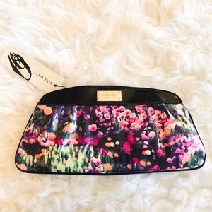 NWT Nine West Floral Clutch